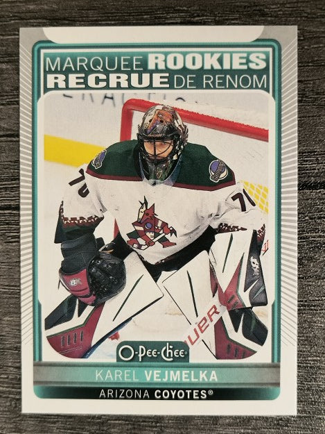 2021-22 O-Pee-Chee #647 Karel Vejmelka RC