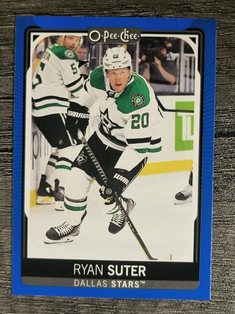 2021-22 O-Pee-Chee Blue #610 Ryan Suter