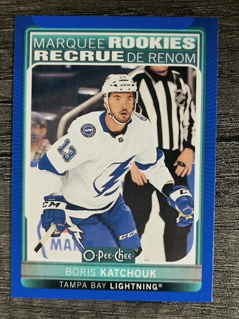 2021-22 O-Pee-Chee Blue #630 Boris Katchouk