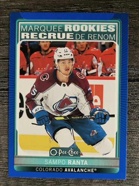 2021-22 O-Pee-Chee Blue #645 Sampo Ranta