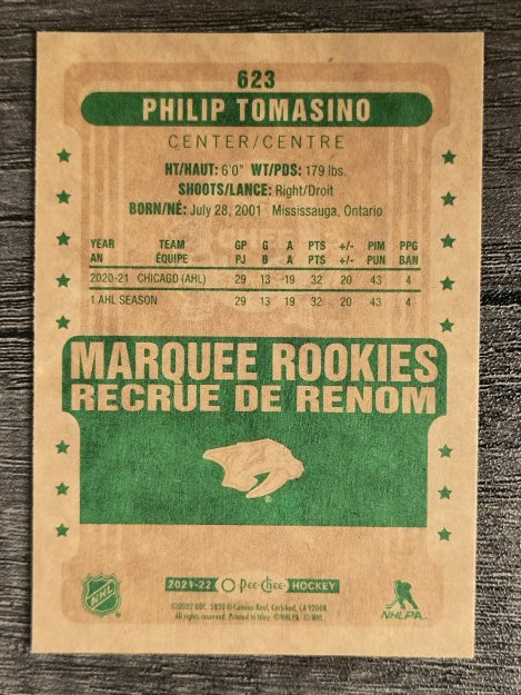 2021-22 O-Pee-Chee Retro #623 Philip Tomasino