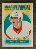 2021-22 O-Pee-Chee Retro #627 Lucas Raymond