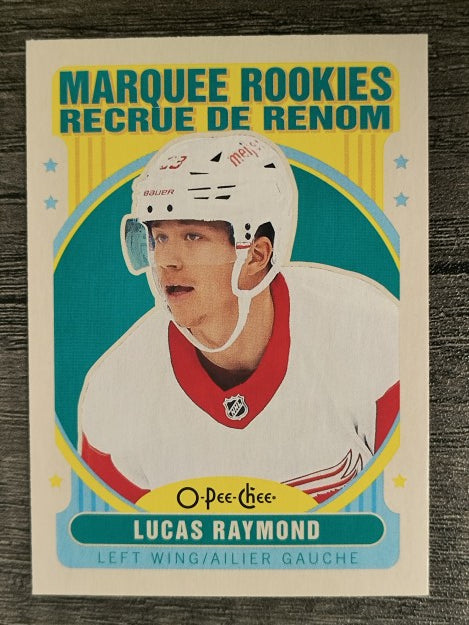 2021-22 O-Pee-Chee Retro #627 Lucas Raymond