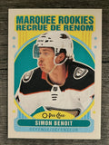 2021-22 O-Pee-Chee Retro #643 Simon Benoit