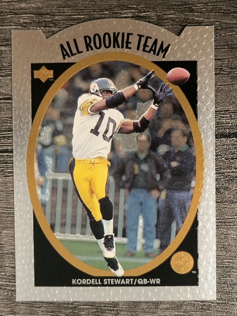 1996 Upper Deck Silver All-Rookie Team #AR6 Kordell Stewart