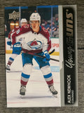 2021-22 Upper Deck #461 Alex Newhook YG RC