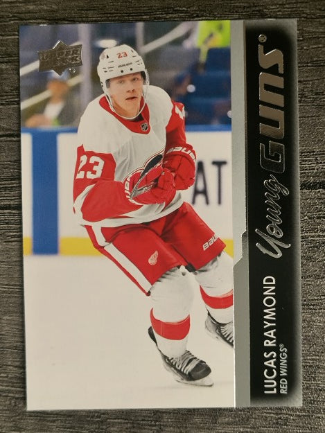 2021-22 Upper Deck #464 Lucas Raymond YG RC