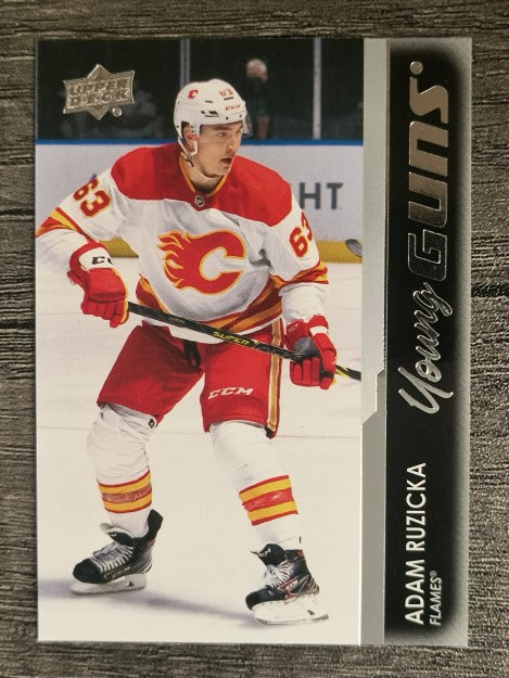 2021-22 Upper Deck #465 Adam Ruzicka YG RC