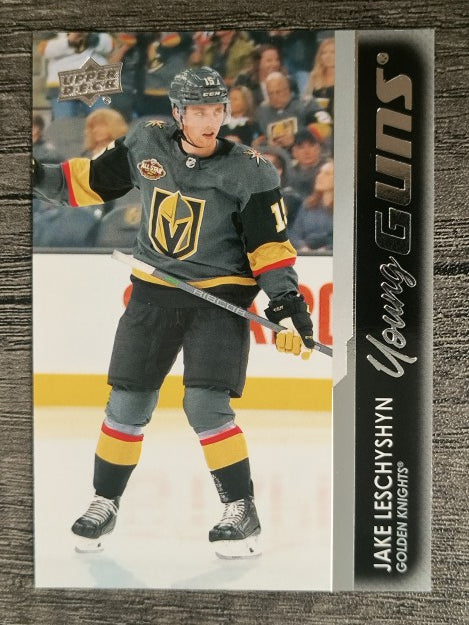 2021-22 Upper Deck #493 Jake Leschyshyn YG RC