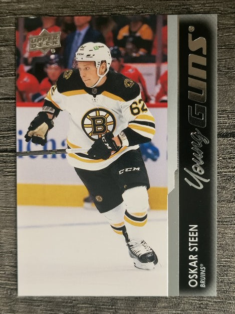 2021-22 Upper Deck #494 Oskar Steen YG RC