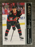 2021-22 Upper Deck #495 Jacob Bernard-Docker YG RC