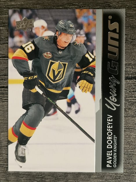 2021-22 Upper Deck #496 Pavel Dorofeyev YG RC