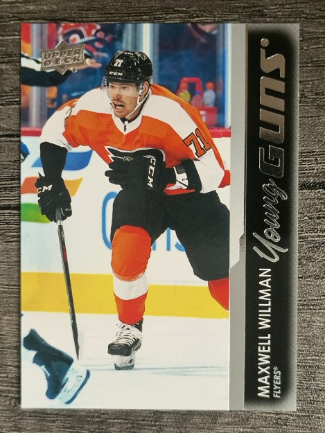 2021-22 Upper Deck #497 Maxwell Willman YG RC
