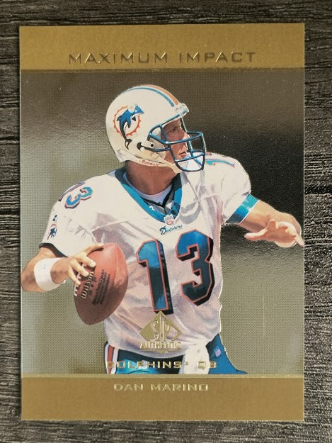 1998 SP Authentic Maximum Impact #SE13 Dan Marino