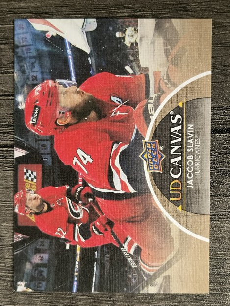 2021-22 Upper Deck Canvas #C136 Jaccob Slavin