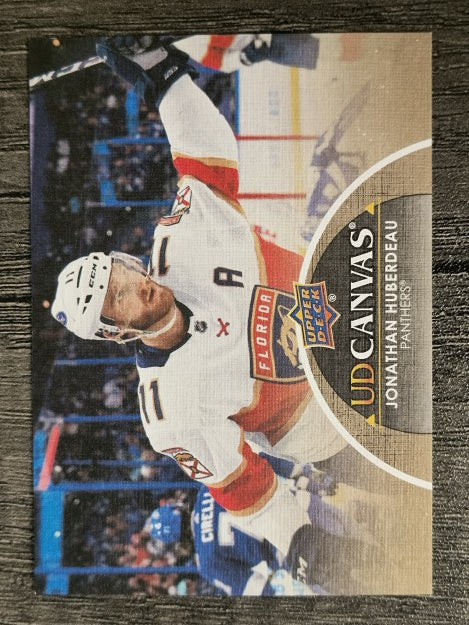 2021-22 Upper Deck Canvas #C155 Jonathan Huberdeau