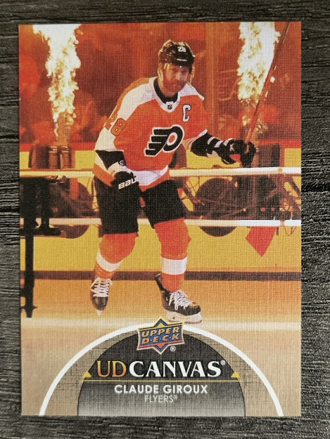 2021-22 Upper Deck Canvas #C179 Claude Giroux