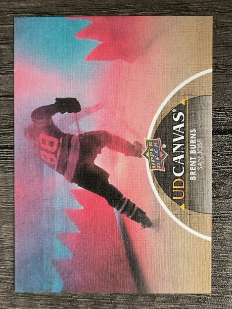 2021-22 Upper Deck Canvas #C184 Brent Burns