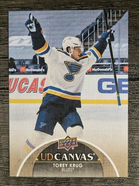 2021-22 Upper Deck Canvas #C190 Torey Krug