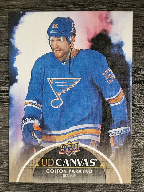 2021-22 Upper Deck Canvas #C191 Colton Parayko