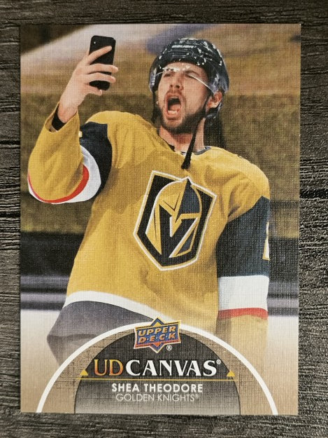 2021-22 Upper Deck Canvas #C203 Shea Theodore