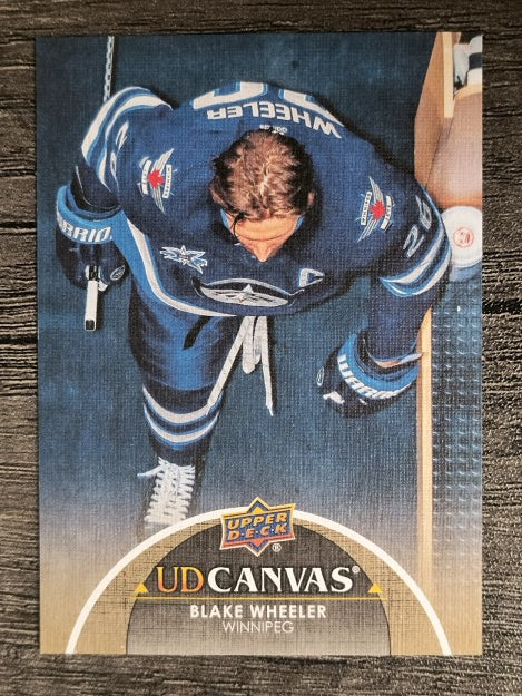 2021-22 Upper Deck Canvas #C209 Blake Wheeler