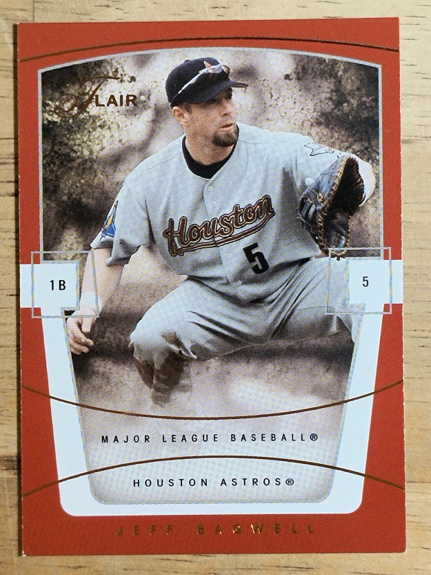 2004 Flair #3 Jeff Bagwell