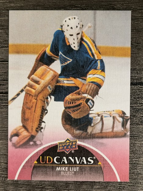 2021-22 Upper Deck Canvas #C246 Mike Liut