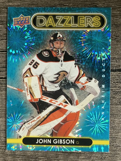 2021-22 Upper Deck Dazzlers #DZ52 John Gibson
