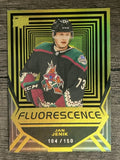 2021-22 Upper Deck Fluorescence Gold #FL40 Jan Jenik