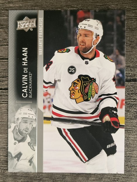 2021-22 Upper Deck French #290 Calvin de Haan