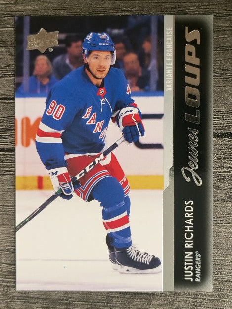 2021-22 Upper Deck French #480 Justin Richards