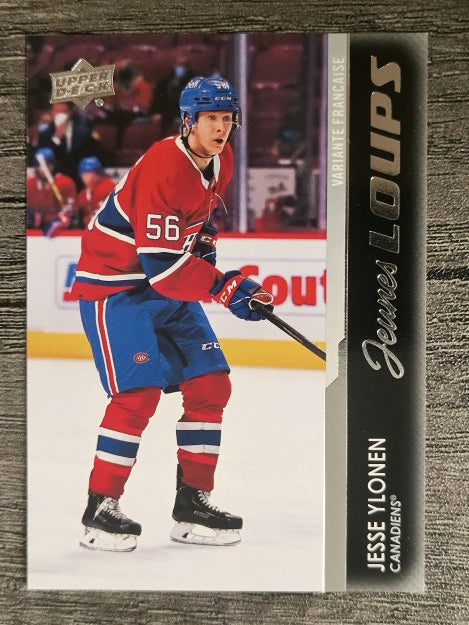 2021-22 Upper Deck French #485 Jesse Ylonen