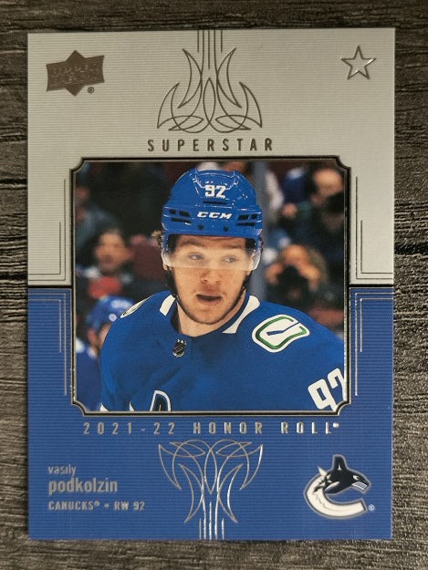 2021-22 Upper Deck Honor Roll #HR58 Vasily Podkolzin