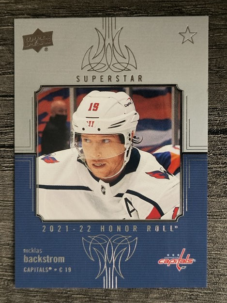 2021-22 Upper Deck Honor Roll #HR97 Nicklas Backstrom