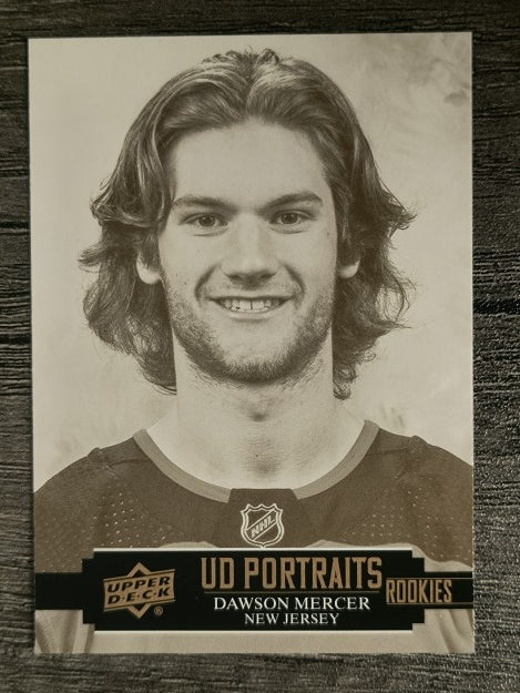 2021-22 Upper Deck Portraits #P41 Dawson Mercer