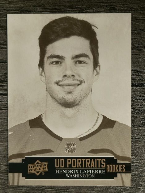2021-22 Upper Deck Portraits #P43 Hendrix Lapierre