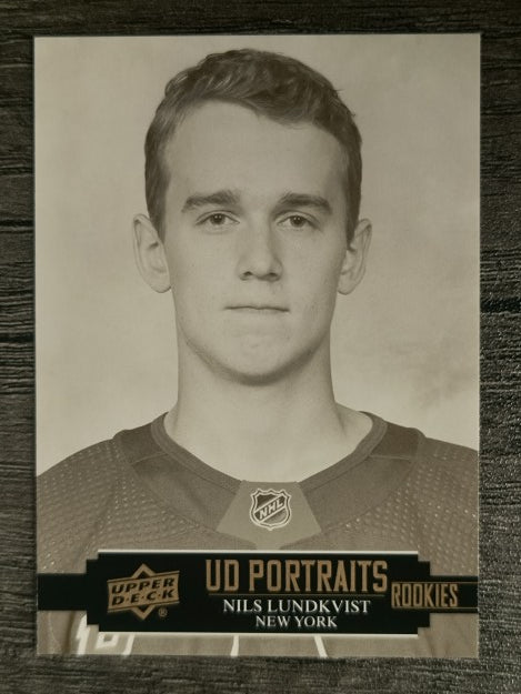 2021-22 Upper Deck Portraits #P48 Nils Lundkvist