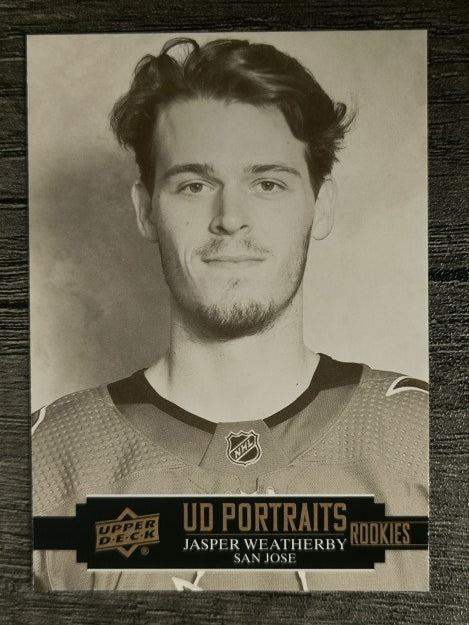 2021-22 Upper Deck Portraits #P50 Jasper Weatherby
