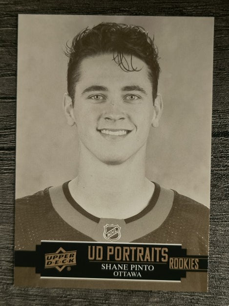 2021-22 Upper Deck Portraits #P53 Shane Pinto