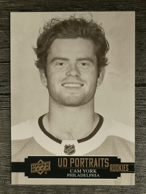 2021-22 Upper Deck Portraits #P54 Cam York