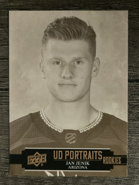 2021-22 Upper Deck Portraits #P64 Jan Jenik