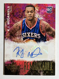 2014-15 Court Kings Remarkable Rookies Signatures #24 K.J. McDaniels