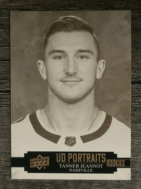 2021-22 Upper Deck Portraits #P65 Tanner Jeannot
