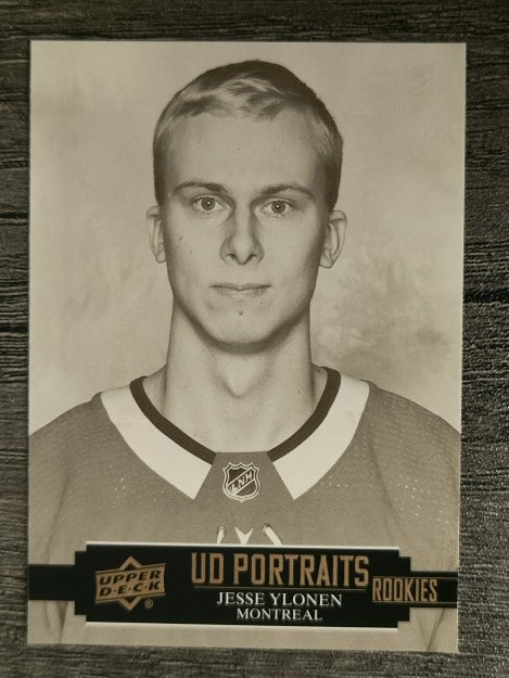 2021-22 Upper Deck Portraits #P67 Jesse Ylonen