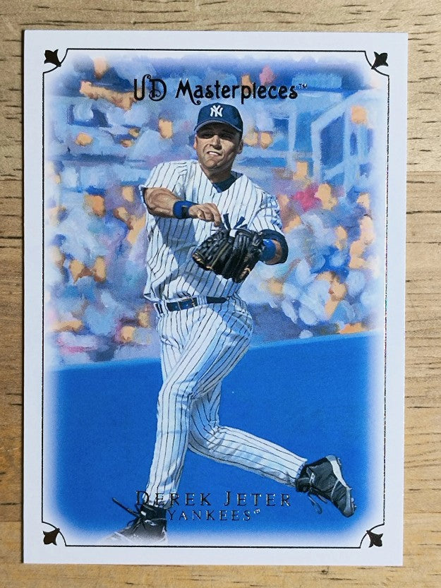 2007 UD Masterpieces Glossy #30 Derek Jeter