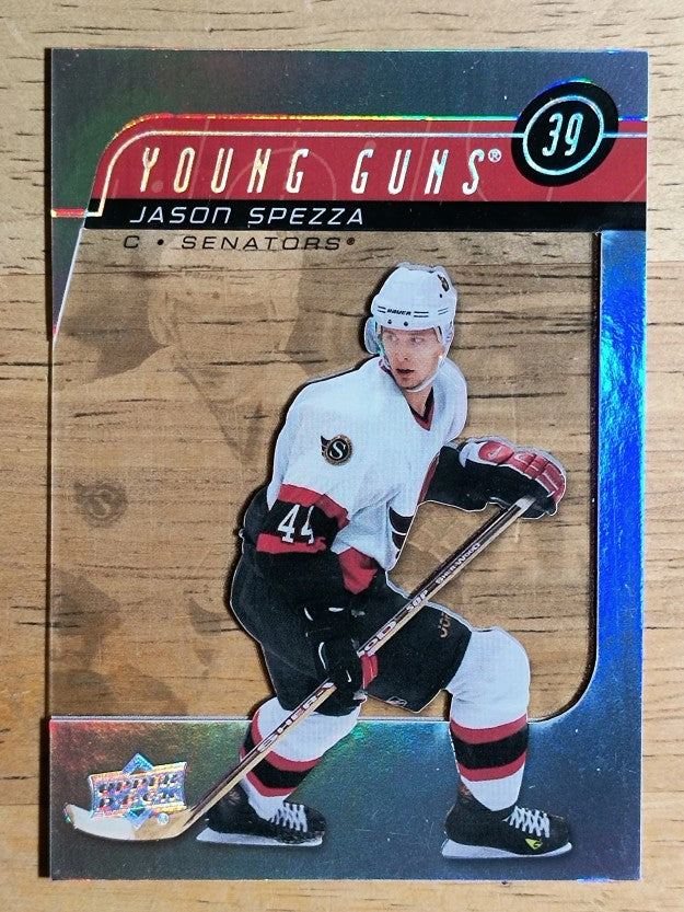 2021-22 Upper Deck Retro Young Guns Clear Cut 02-03 #443 Jason Spezza