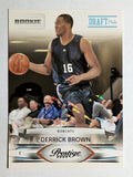 2009-10 Prestige Draft Picks Light Blue Autographs #188 Derrick Brown/699
