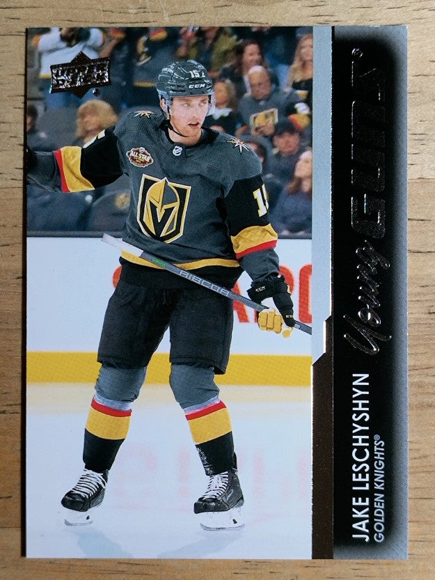 2021-22 Upper Deck #493 Jake Leschyshyn YG RC