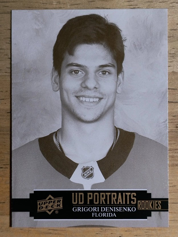 2021-22 Upper Deck Portraits #P57 Grigori Denisenko